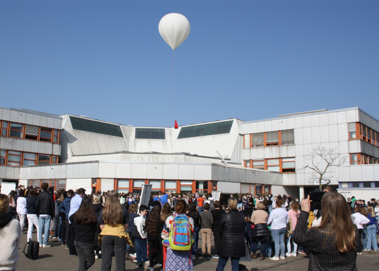 Stratosphärenflug Gymnasium Horkesgath Krefeld April 2022 Picture 2 Stratosphärenflug Gymnasium Horkesgath Krefeld April 2022