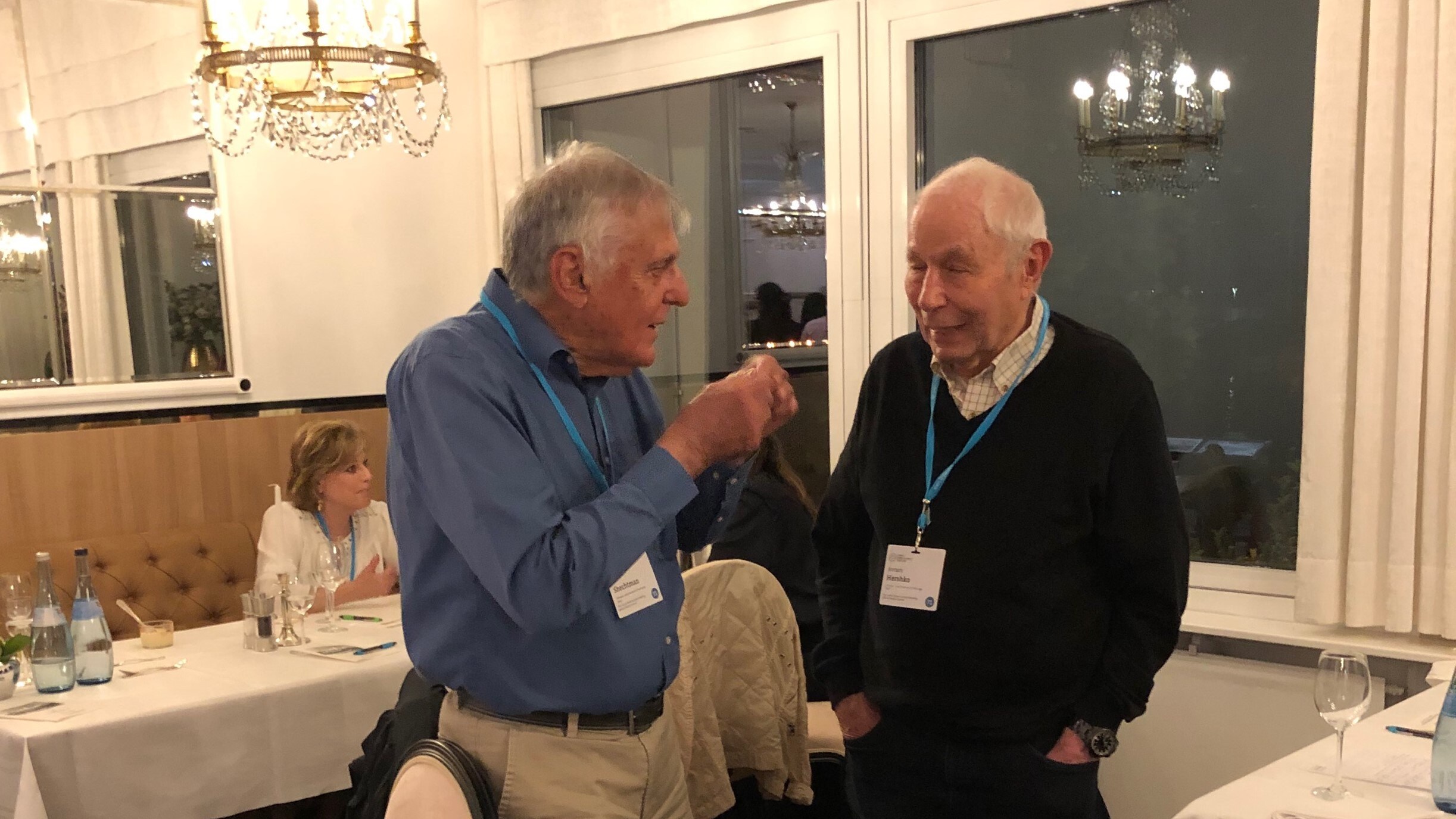 Avram Hershko and Dan Shechtman Avram Hershko and Dan Shechtman